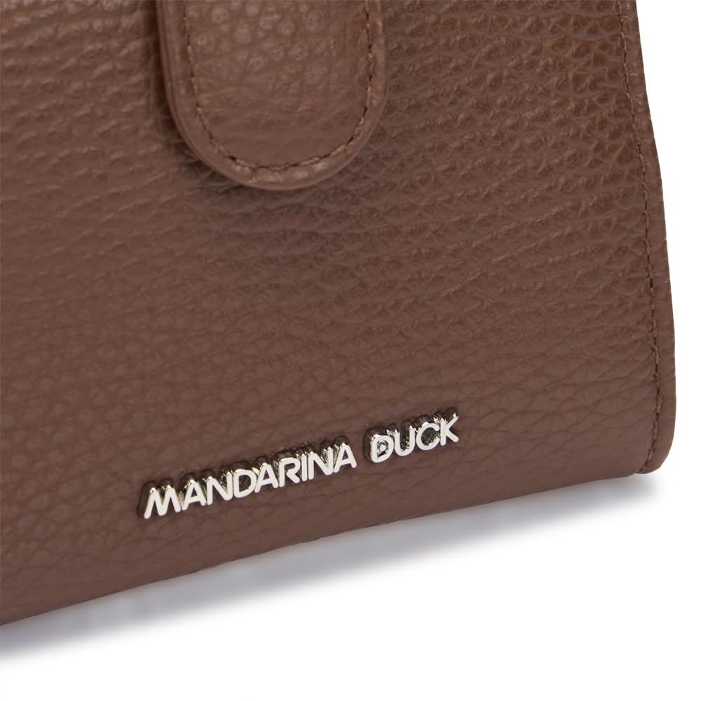 Mandarina Duck Mellow Leather Wallet, Accesorios de Viaje - Cartera para Mujer, Talla única