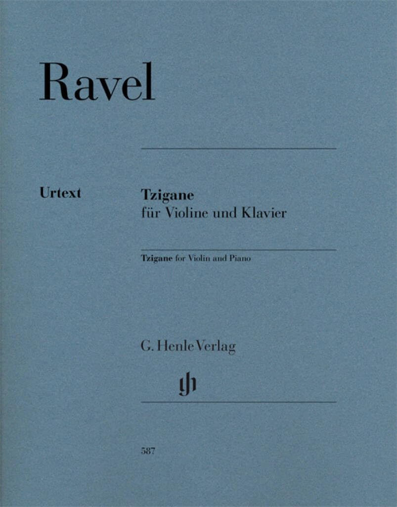 Tzigane - violin and piano - (HN 587): Instrumentation: Violin and Piano