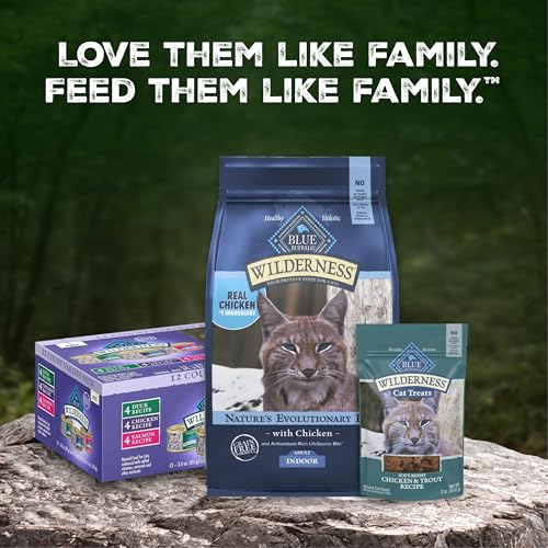 Blue Buffalo Wilderness Variety Pack Adult Paté Wet Cat Food, 3 oz, 24 ct - image 9