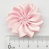 Chenkou Craft 28pcs (1 1/2") 40mm Mix Ribbon Flowers Bows Crafts Sewing Appliques Wedding Decor (Flower(A0214)) #1