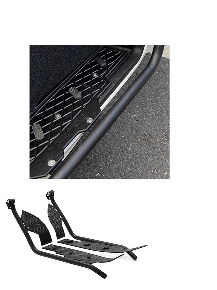 Crash bar PCX160 avec pédale en alu protection antichute