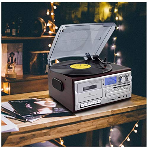 Tourne Disque Vinyle Bluetooth avec 2 Haut-parleurs Externes Puissants, Platine Vinyle en MP3 avec Cassette Play, Radio… - Les Beatles, Paul McCartney, John Lennon, RIngo Starr, George Harrison Tourne Disque Vinyle Bluetooth avec 2 Haut-parleurs Externes Puissants, Platine Vinyle en MP3 avec Cassette Play, Radio… – Image 5