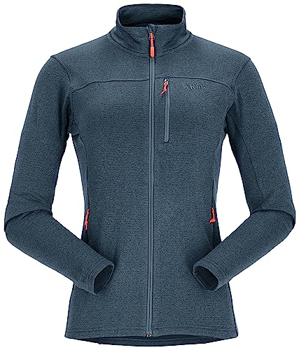 Rab Women’s Graviton Jacket Full-Zip Fleece for Hiking, Mountaineering, & Casual Use