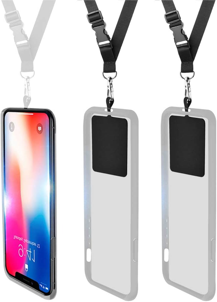 MASHANGMAOYI Cellphone Tether Lasso Patch with Comfortable Neck Lanyard Universal for Cell Phone