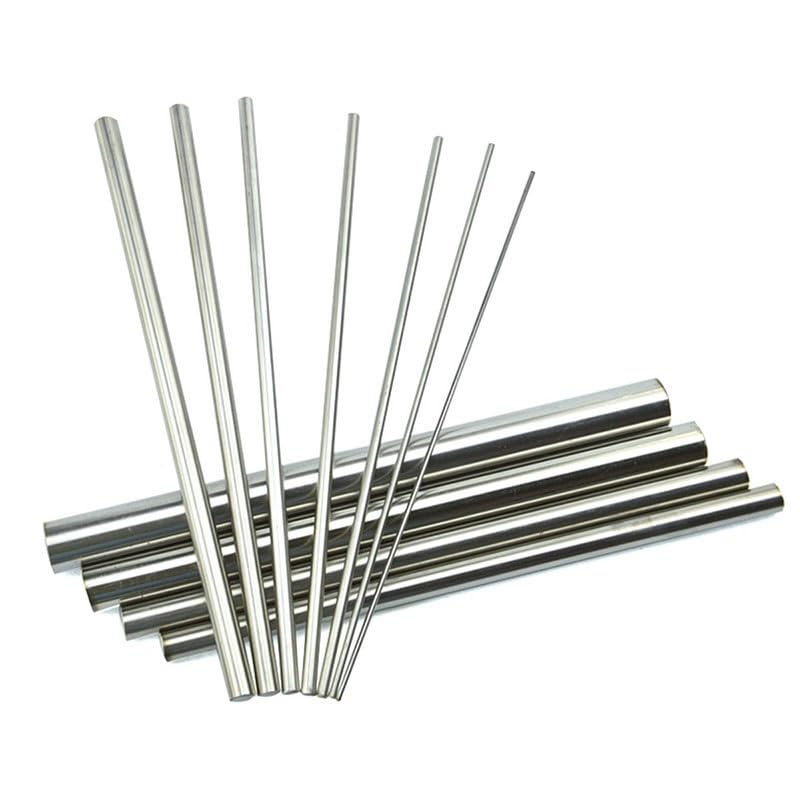 Pręt okrągły ze stali nierdzewnej, Pręt metalowy lity, Pręty ze stali nierdzewnej, 1 szt., średnica 18 mm, długość 100/200/300/500/800 mm, pręt ze stali litej 304, okrągły wał liniowy(18x800mm)