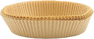 Papier pergaminowy do frytownicy powietrznej, jednorazowe papierowe wkładki frytownicy Nieprzywierające wkładki pieczenia Pieczenie kuchence mikrofalowej Parowiec 100szt