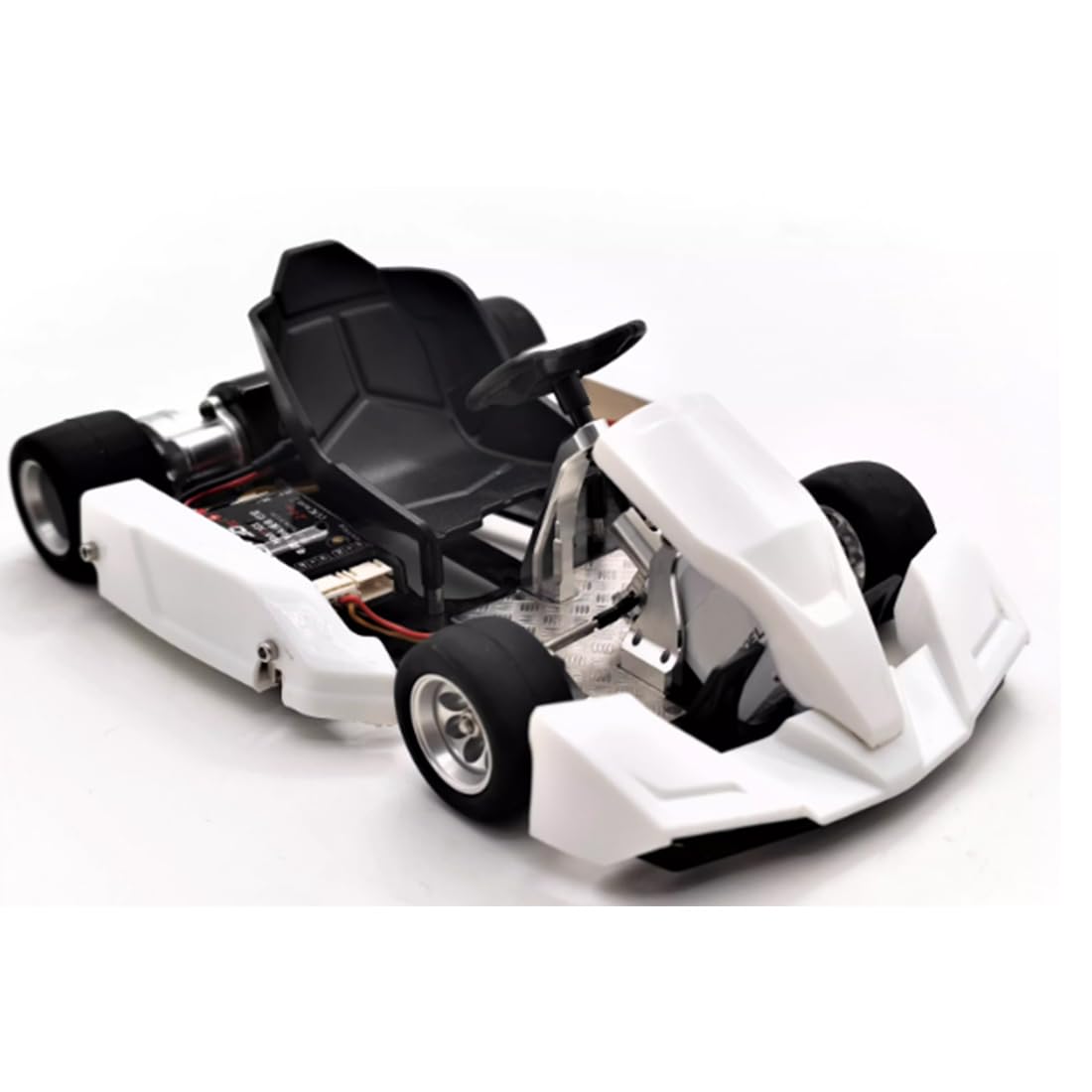 1/10 RC samochód wyścigowy zestaw do samodzielnego montażu Carbon Edition | Napęd wysokiego momentu obrotowego z ulepszeniami wyścigów CNC