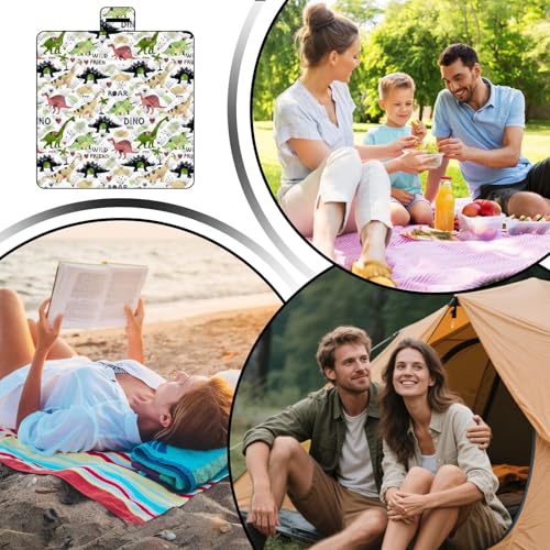 Manta de picnic extragrande lavable que soluciona los problemas de humedad en el suelo 5