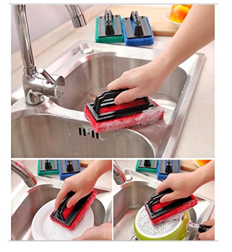 Image of Winberg Tile Cleaning Scrubber Brush Pack of 4 Tile Cleaning Floor Cleaning Hard Brush Win004
