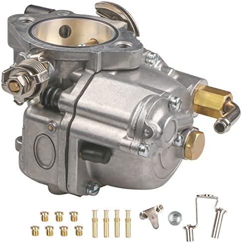 MOSTPLUS 11-0420 1002-0025 Carburetor Carb Compatible with Harley Davidson Super E Buell RR1000 Big Twin & Sportster Shorty Carb 496564 35-0471 82026
