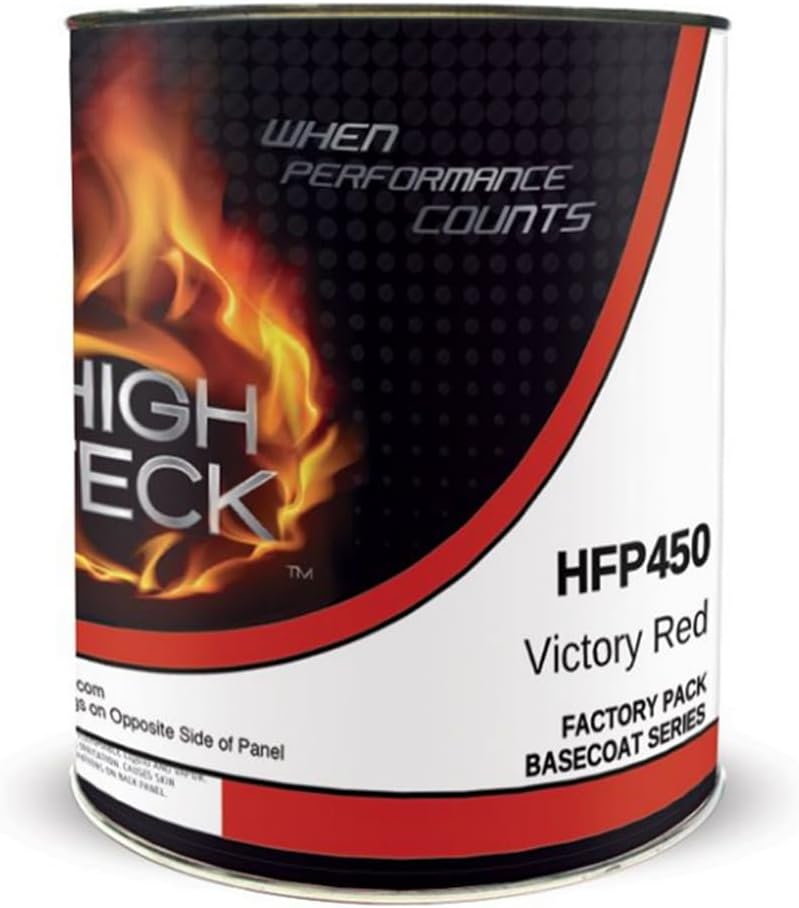 High Teck FP Base Coat, Victory Red, QT