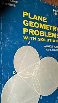 Paperback Plane Geometry Problems with Solutions Book