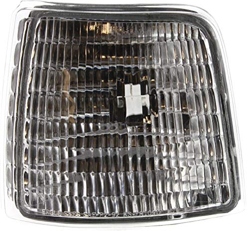 Garage-Pro Corner Light SET Compatible with Ford F-250 1992-1997, F-250 HD 1997, Bronco 1992-1996, F-150 Driver and Passenger Side Halogen, Next to Headlamp