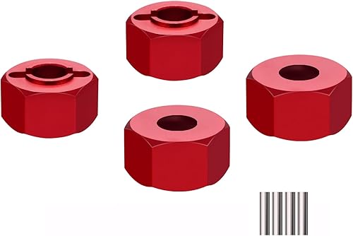 Miniatura 6 de Adaptador de cubo hexagonal de rueda de aleación de 0.472 in para 16207 16208 16209 16210 para H16BM H16GT H16DR H16 116 Series RC Car Upgrades Part