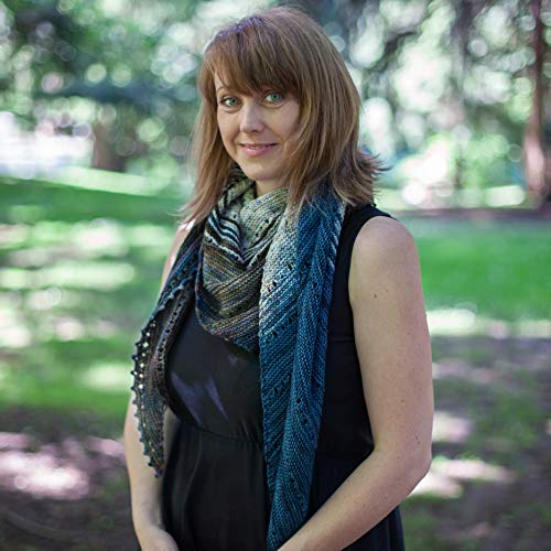 Galilea Shawl Knit Kit Includes Three Complementing Skeins Of Hand Dyed Superwash Merino Yarn + Famous Free Your Fade Knitting Pattern. Shawl Kit: Andromeda #TOP1