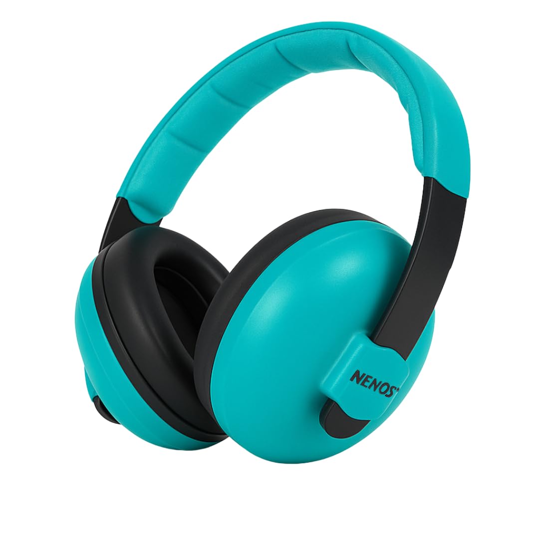 ESTRO Gehörschutz Kinder Kopfhörer Lärmschutz - Baby Gehörschutz Lärmschutz Kopfhörer Kinder Noise Cancelling Kopfhoerer Baby Ohrenschützer EM1 (Mint)