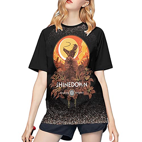 S-hinedown b-reaking b-enjamin women's comfort short sleeved tops…