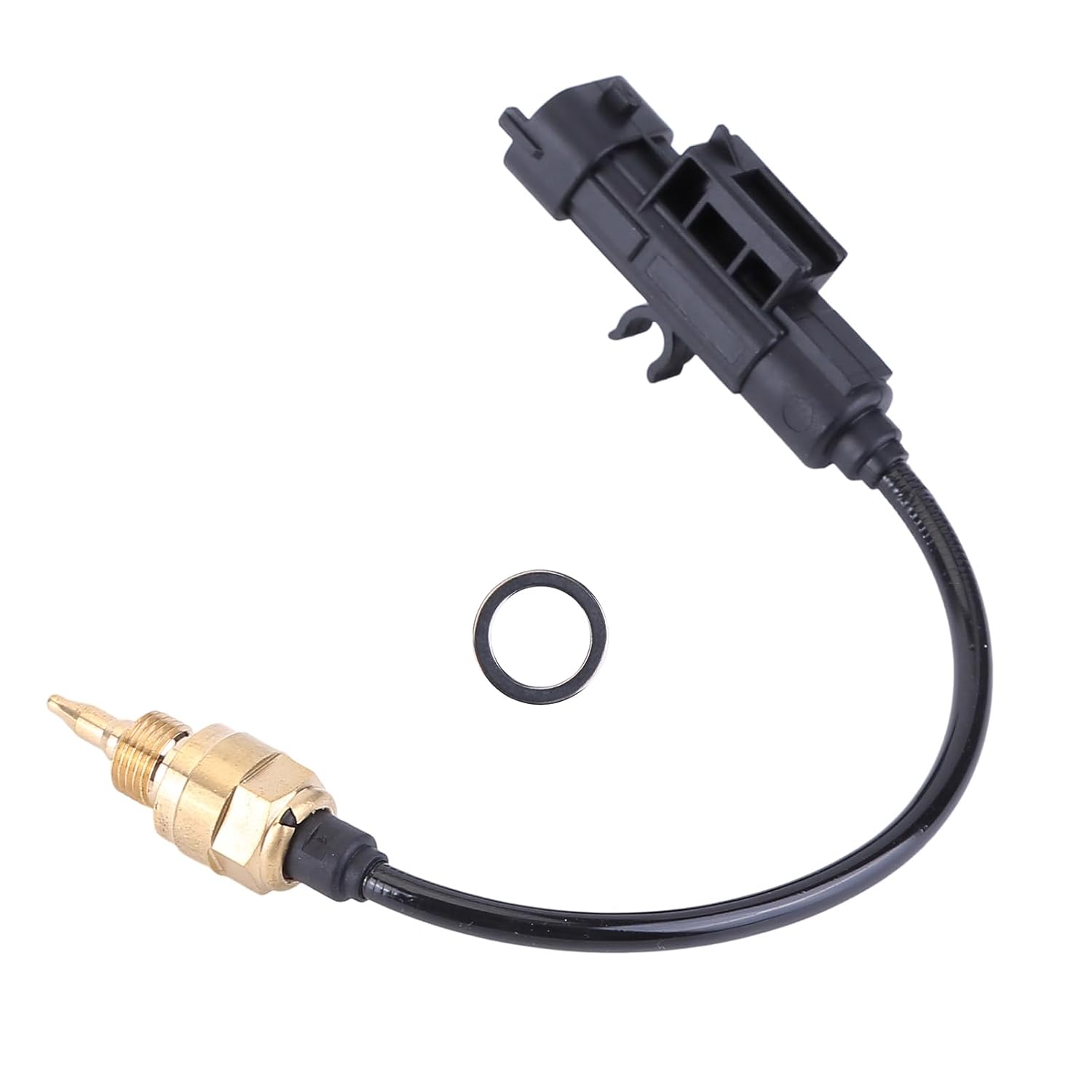 68088241AA Engine Oil Temperature Sensor Fit for Jeep Cherokee Compass Renegade 2015-2021, Chrysler 200 Fiat 500 500X 500L Dodge Dart 1.4L 2.4L 2012-2020 Engine Coolant Temperature Sensor 68119586AA