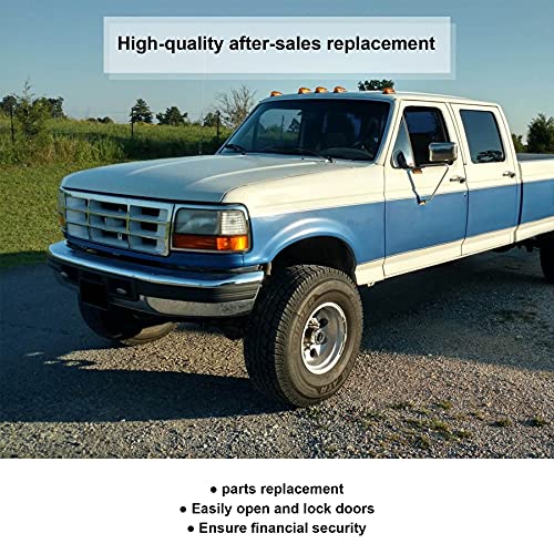 Image of Left Driver Side Door Latch F4TZ-15219A65-A Fits for Ford F-150 F-250 F-350 Bronco 1992-1997 Door Lock Latch Cable Assembly