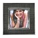 Fetco Home Décor Rydale Diecast Dots Picture Frame, Fashion Metals, 3 by 3-Inch, Pewter