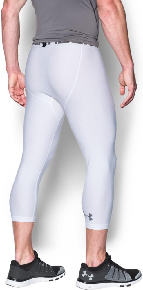 Under Armour Men's HeatGear Armour 2.0 3/4 Leggings - Image 3