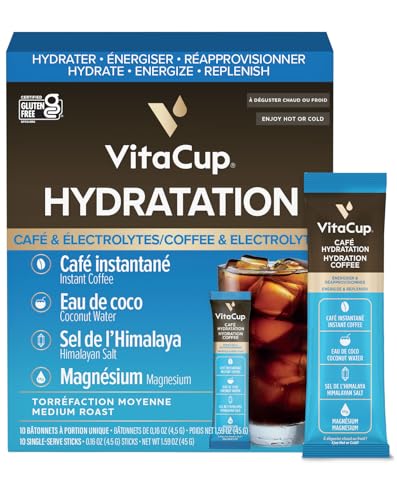 VitaCup Hydration Coffee Packets, The First Coffee That Hydrates You