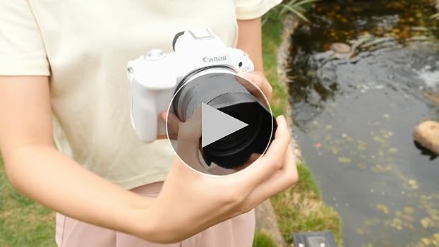 Canon - DZ24fashion Amazon.com : JJC Camera Lens Hood Shade for Canon EF-M 15