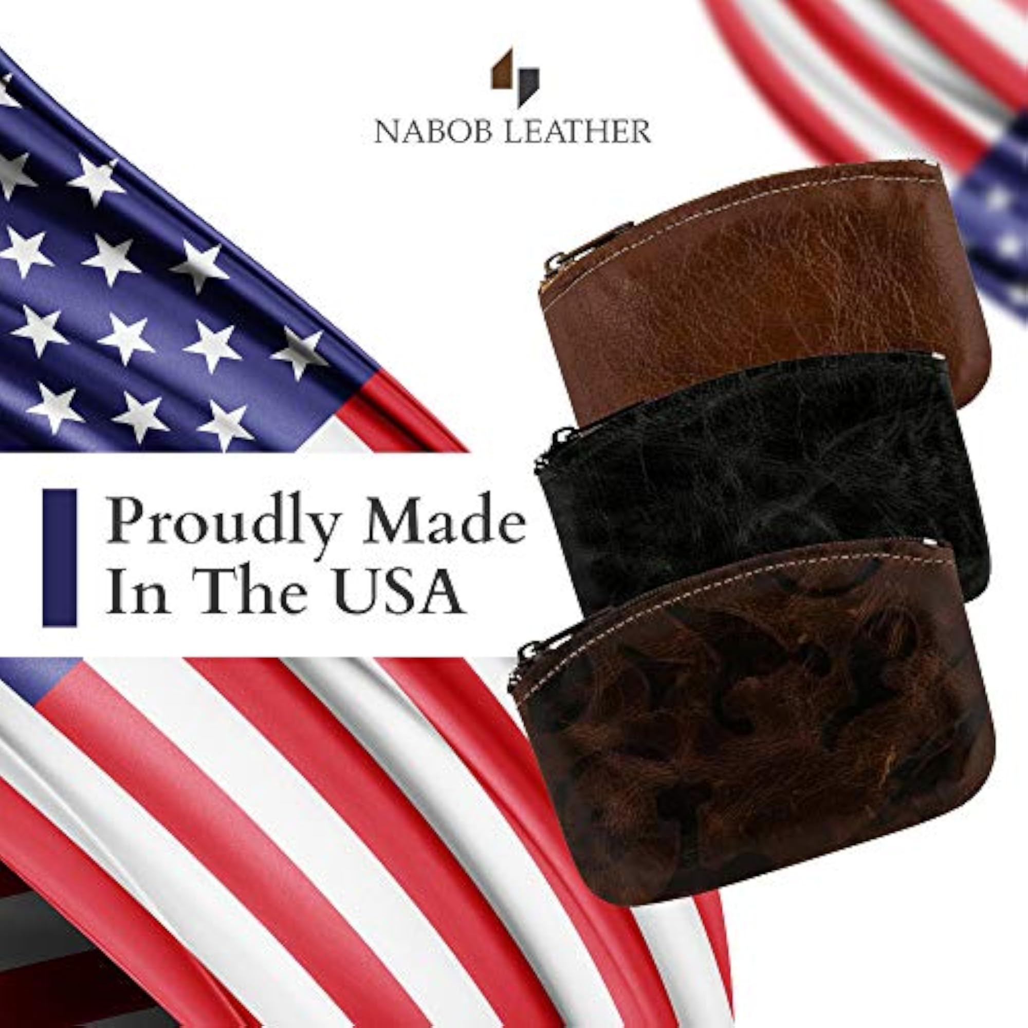 Classic Large Coin Pouch for Men