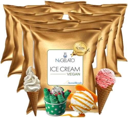 AussieBlends Vegan Ice Cream Mix, 8-Pack