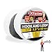 XFasten Adhesive Hook and Loop Tape, Black, 1.5-Inch x 10-Foot Sticky Back Double-Sided Hook Loop Tape for Textile, Tools, Gardening Beds, Mounting Chargers