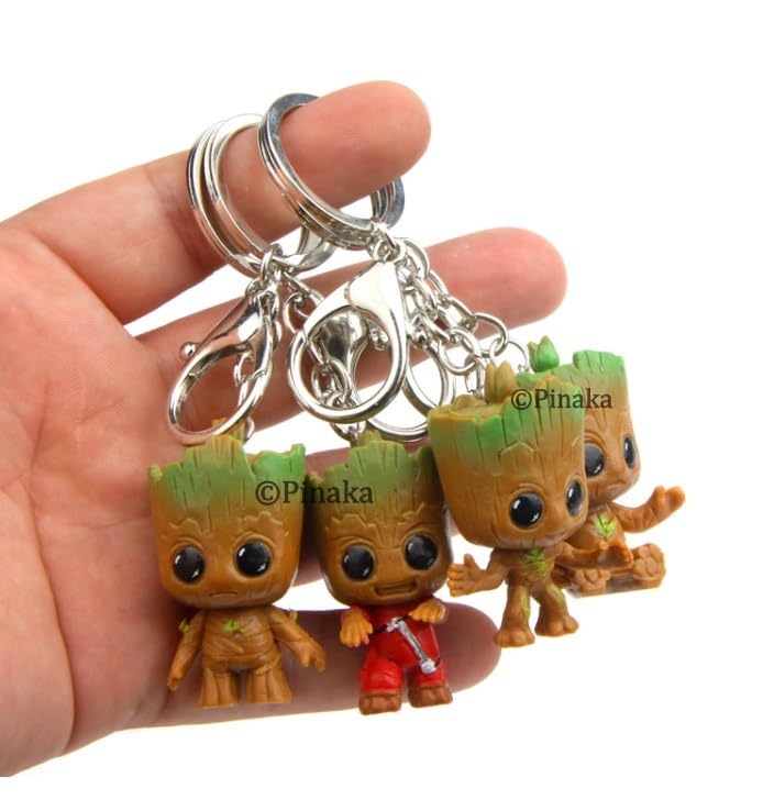 See full amazon price history chart for PINAKA Mini Groot Marvel Gaurdians Of The Galaxy Action Figure Superhero Keychain - Set Of 4 PINAKA Mini Groot Marvel Gaurdians Of The Galaxy Action Figure Superhero Keychain - Set Of 4 (B0CLJ9L292) Amazon Price History, Amazon Price Tracker
