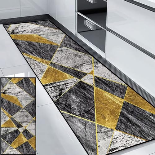 Tapis de couloir antidérapant et lavable 90 x 240 cm pour une sécurité totale