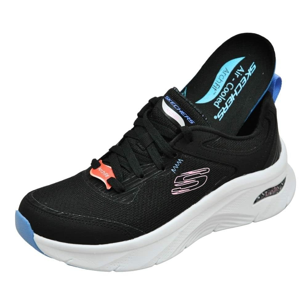 Skechers Kobiety 149685 BkmtSneakersy