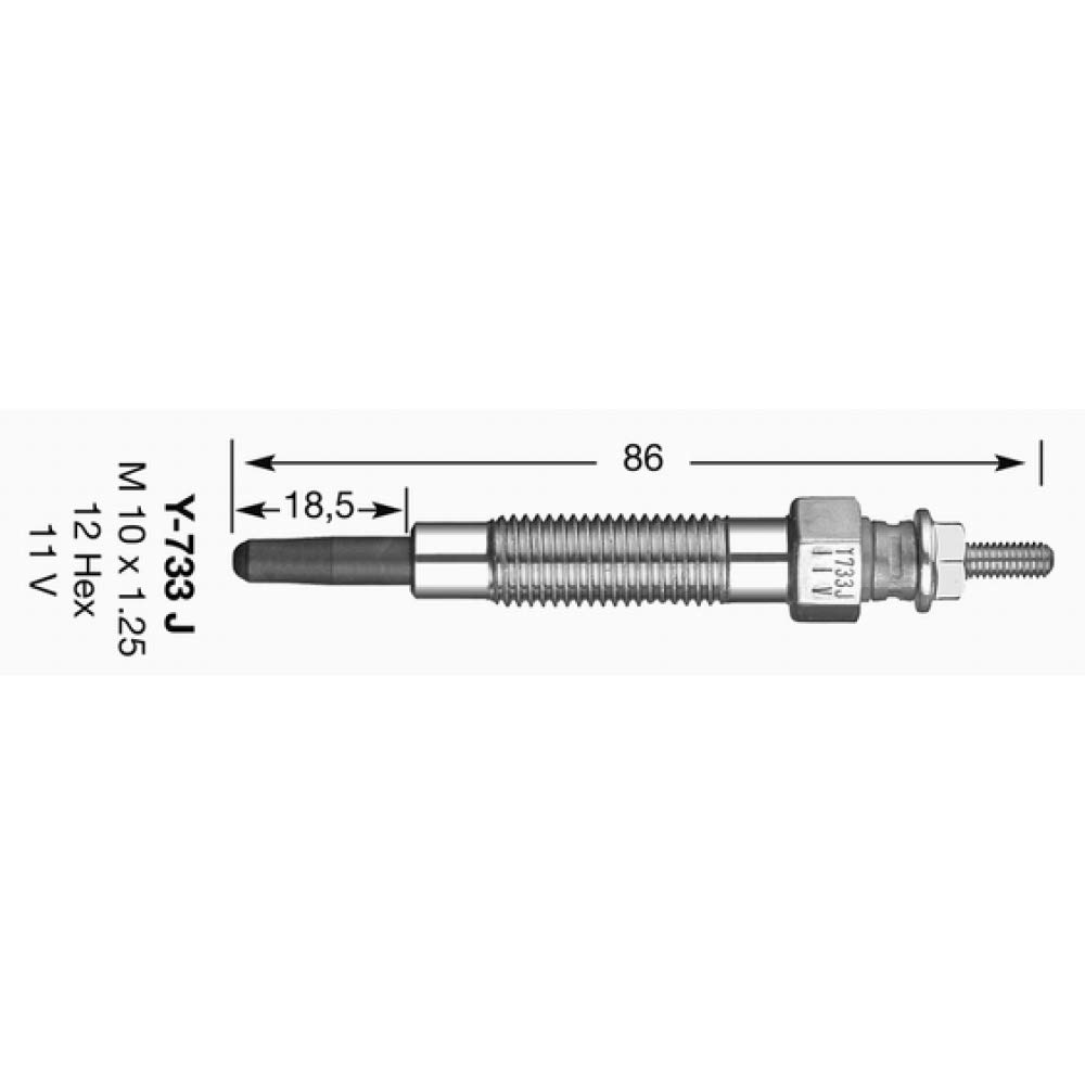 NGK 6592 Glow Plug