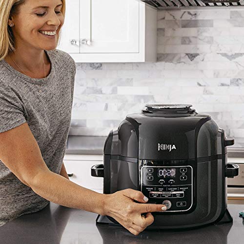 Ninja Op301 Foodi 9-In-1 Pressure, Slow Cooker, Air Fryer And More, With 6.5 Quart Capacity And A High Gloss Finish (Renewed) #TOP3