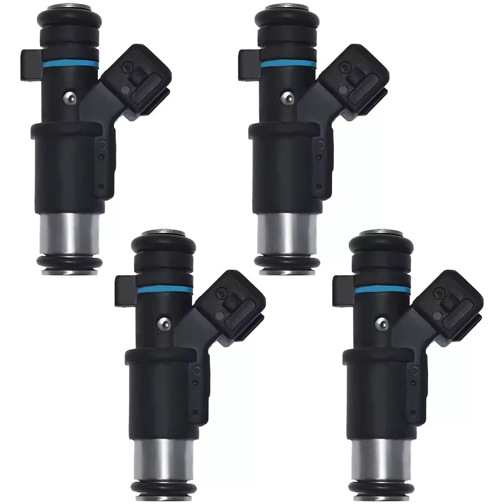 Fuel Injector Nozzle 4Pcs 0280156357 Petrol Fuel Injector Nozzle 1984E0 for BERLINGO C2 C3 for XSARA for PE&UGEOT 1007 106 206 306 307 for Partner 1.4