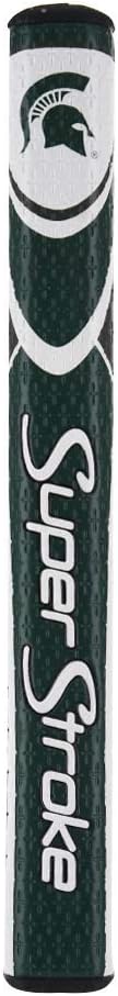 SuperStroke NCAA Golf Putter Grip, Ohio State University (Mid Slim 2.0) | Cross-Traction Surface Texture and Oversized Profile | Even Grip Pressure for a More Consistent Stroke | Non-Slip Grip