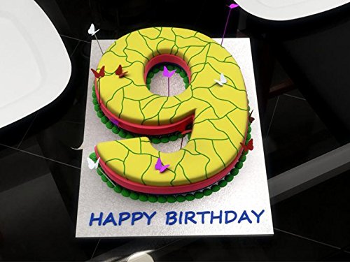 EUROTINS Piccolo numero di compleanno anniversario...