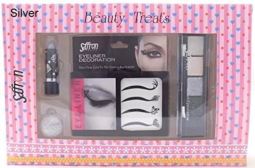Saffron Beauty Treats Make up Ladies Women Valentine Gift Set for Her 4pc Gift Set