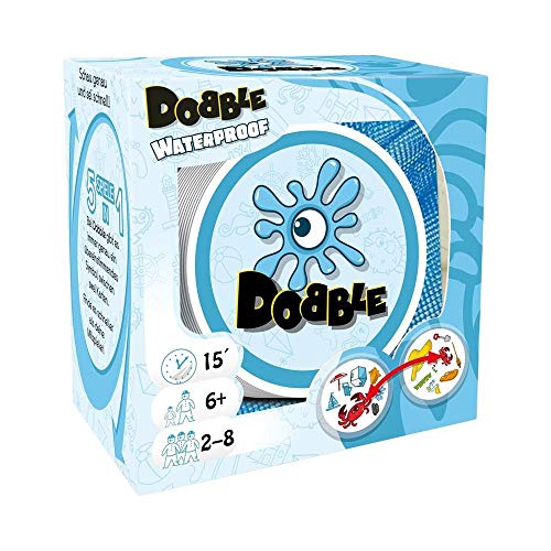 Asmodee | Zygomatic | Dobble Waterproof | Familienspiel | Kartenspiel | 2-8 Spieler | Ab 6+ Jahren | 15+ Minuten… – Bild 4