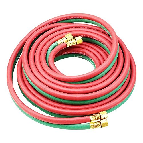 Twin Dual Line Oxy Acetylene Welding Torch Hose 25FT 1/4