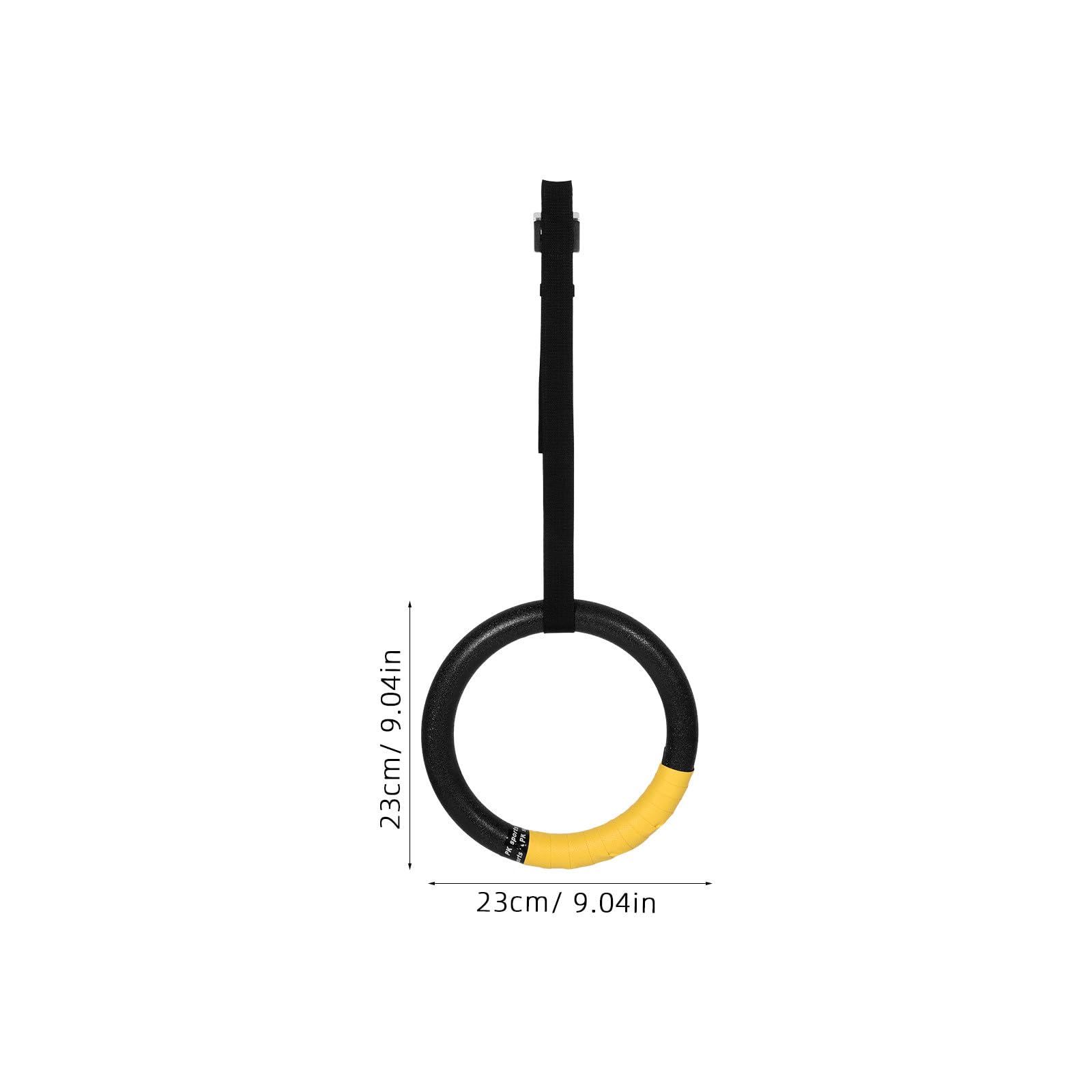 ifundom Anillos con Capacidad de Carga de 250kg de Gimnasia Ajustables Material Abs Resistente para Fortalecer Abdomen y Fuerza para Entrenamiento en Interiores y Exteriores