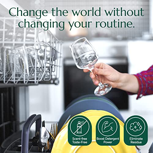 Cleanomic Liquid Sparkle Dish-Brightener - Dishwasher Rinse Aid #TOP6