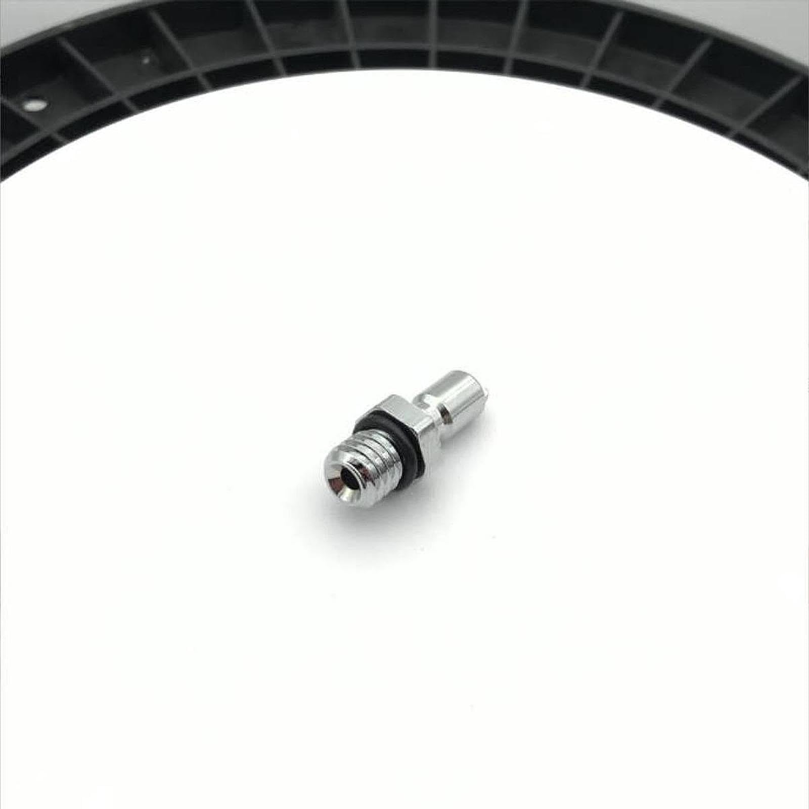 jojomis Heavy Duty Scuba Diving Exhaust Valve Replacement Brass Plating Low Pressure BCD Connector with O Ring Seal