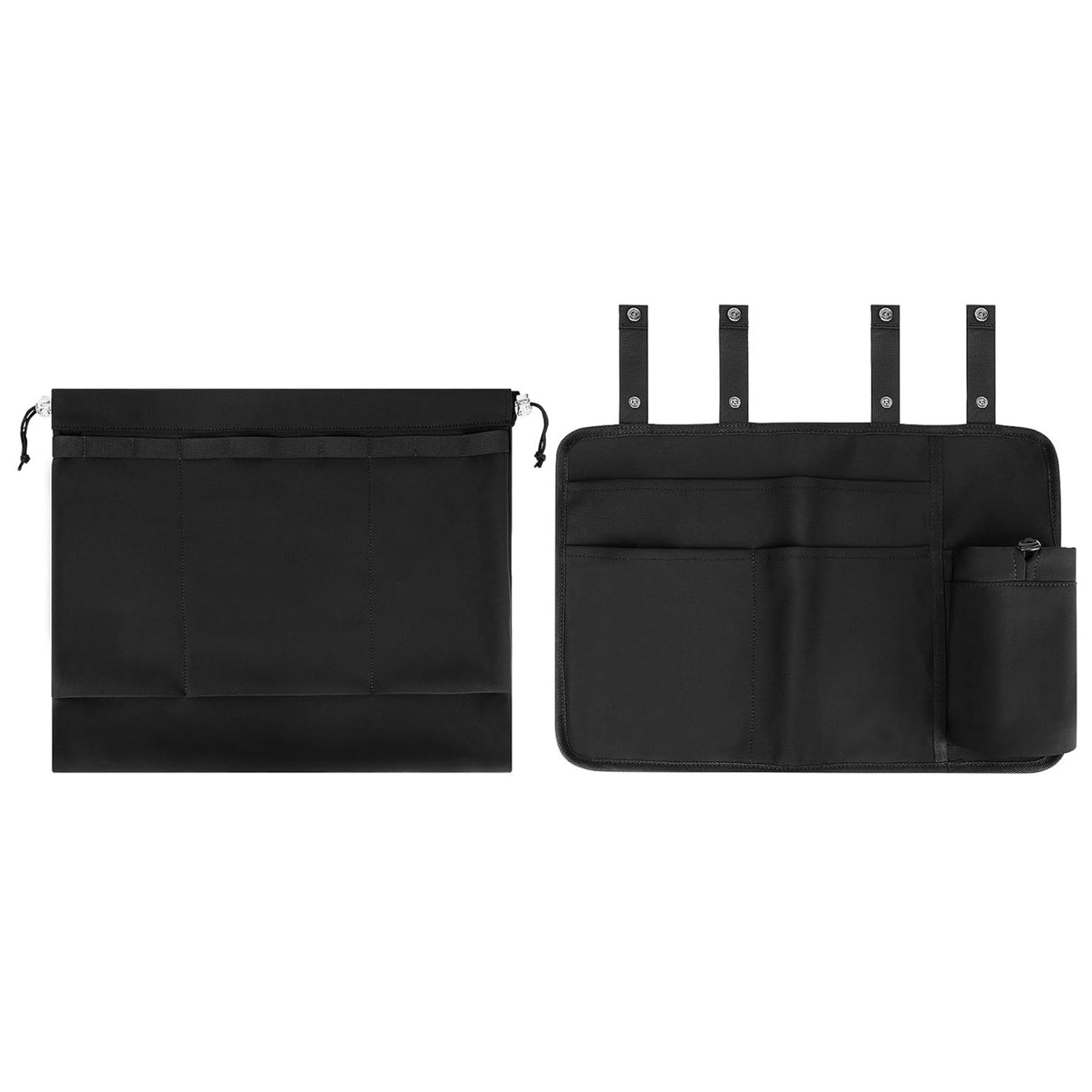 MURYE Aircraft Seat Storage with 3 Sections and Drink Pocket for Auto and Cabin Usage Aircraft Tray Table Bag