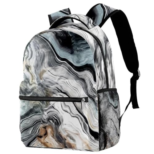 Mochila para libros Starry Sky casual para el instituto y campus universitario