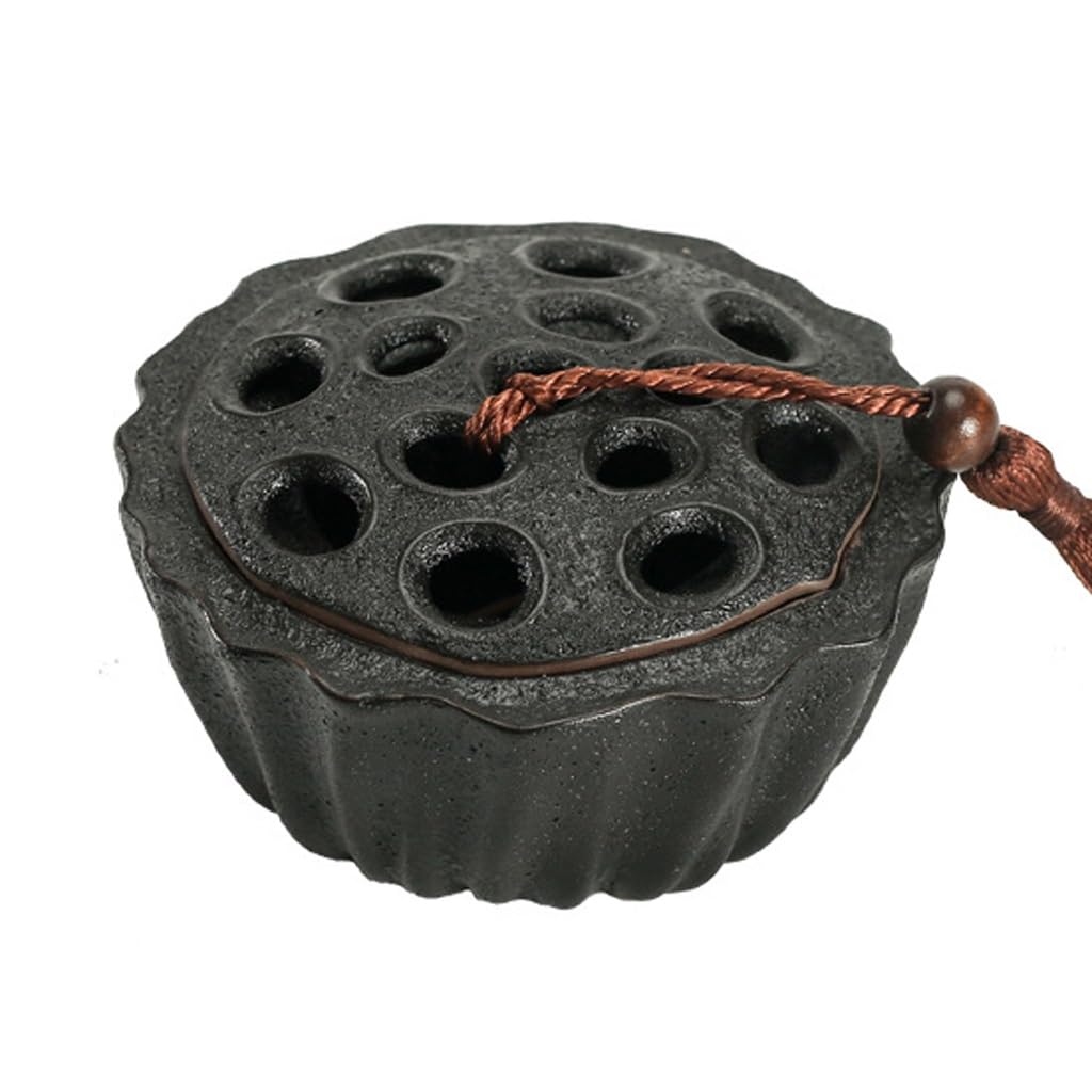 Incense Holder Base Creative Lotus Pod Incense Burner Zen Sandalwood Home Interior Decoration