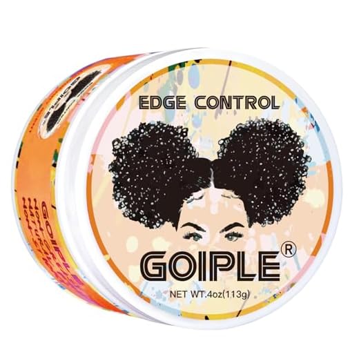 Edge Control Para Mujeres Negras Fijación Fuerte, No Grasa Gomina Sin Descamación, Cera Fijadora De Bordes Sin Residuos Blancos, Brillo, Gel Pelo Para Mujeres Gel Fijador Rizos (Aroma Cítrico)