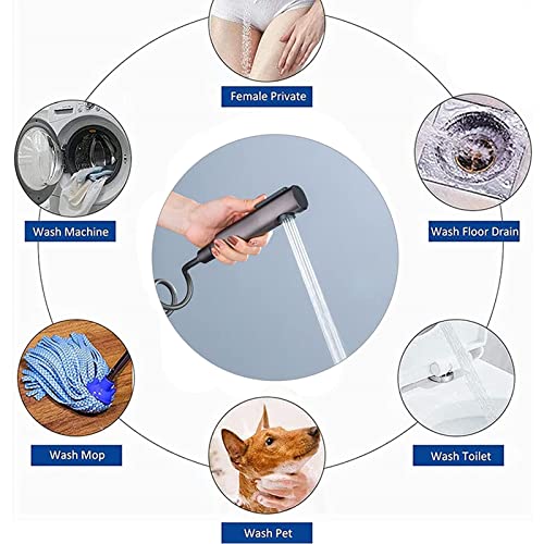 Système de douche exposé résolvant le manque de pression avec douche à main - 8