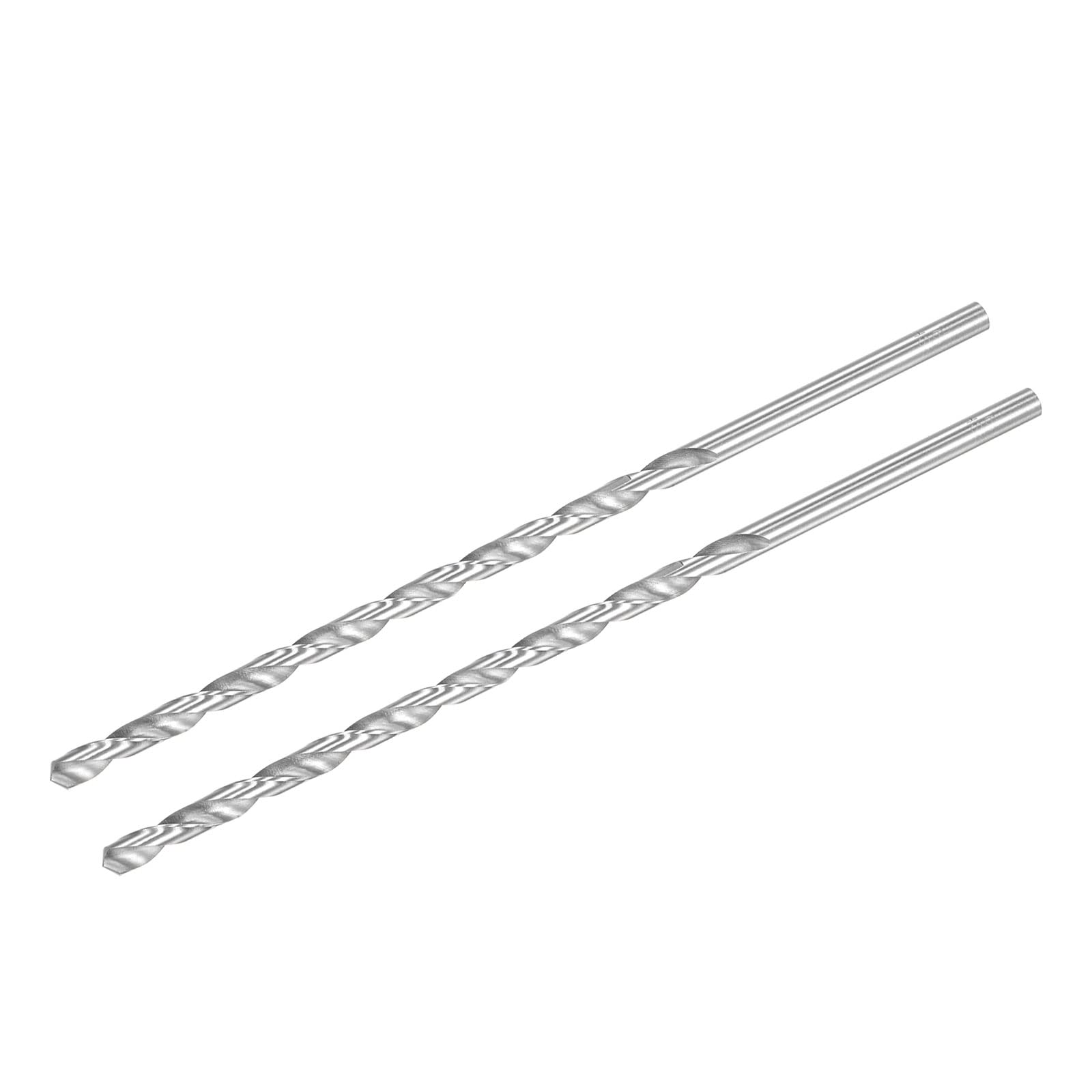 Foret hélicoïdal HSS extra long pour perçage profond